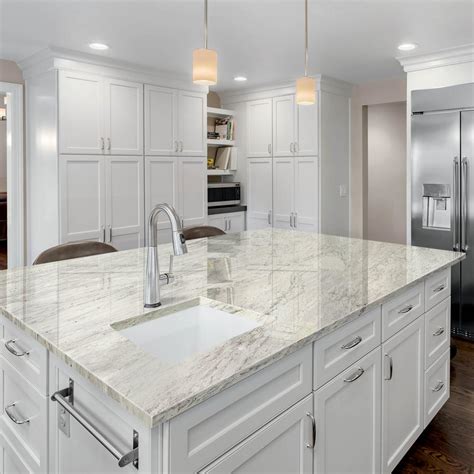 white granite countertops